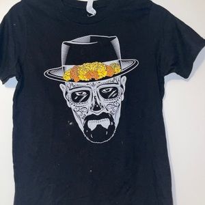 Breaking bad sugar skull youth Large t shirt